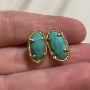 Blue Kendra Scott Studs